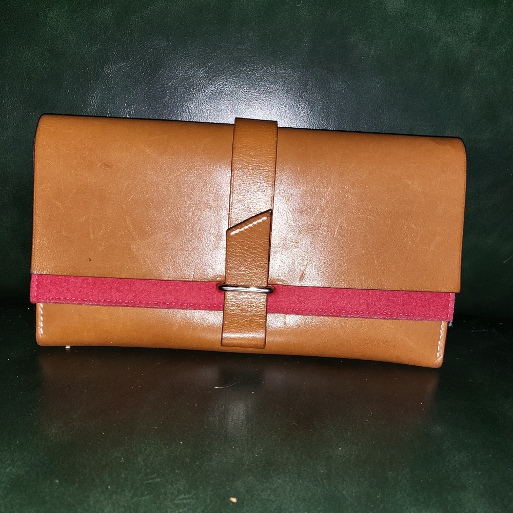 Hermes barenia Honore wallet long